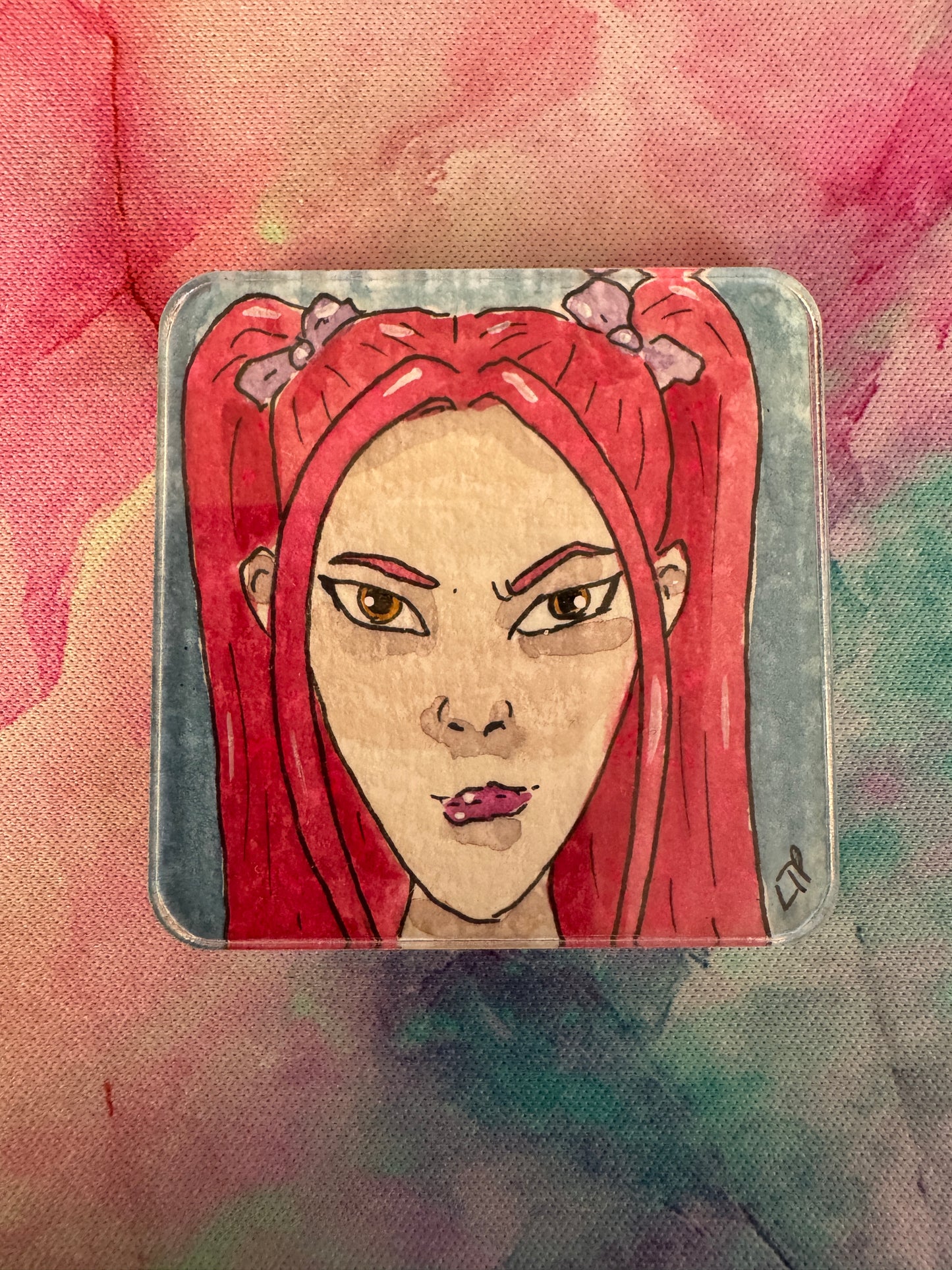 Mira Hand Painted Magnet