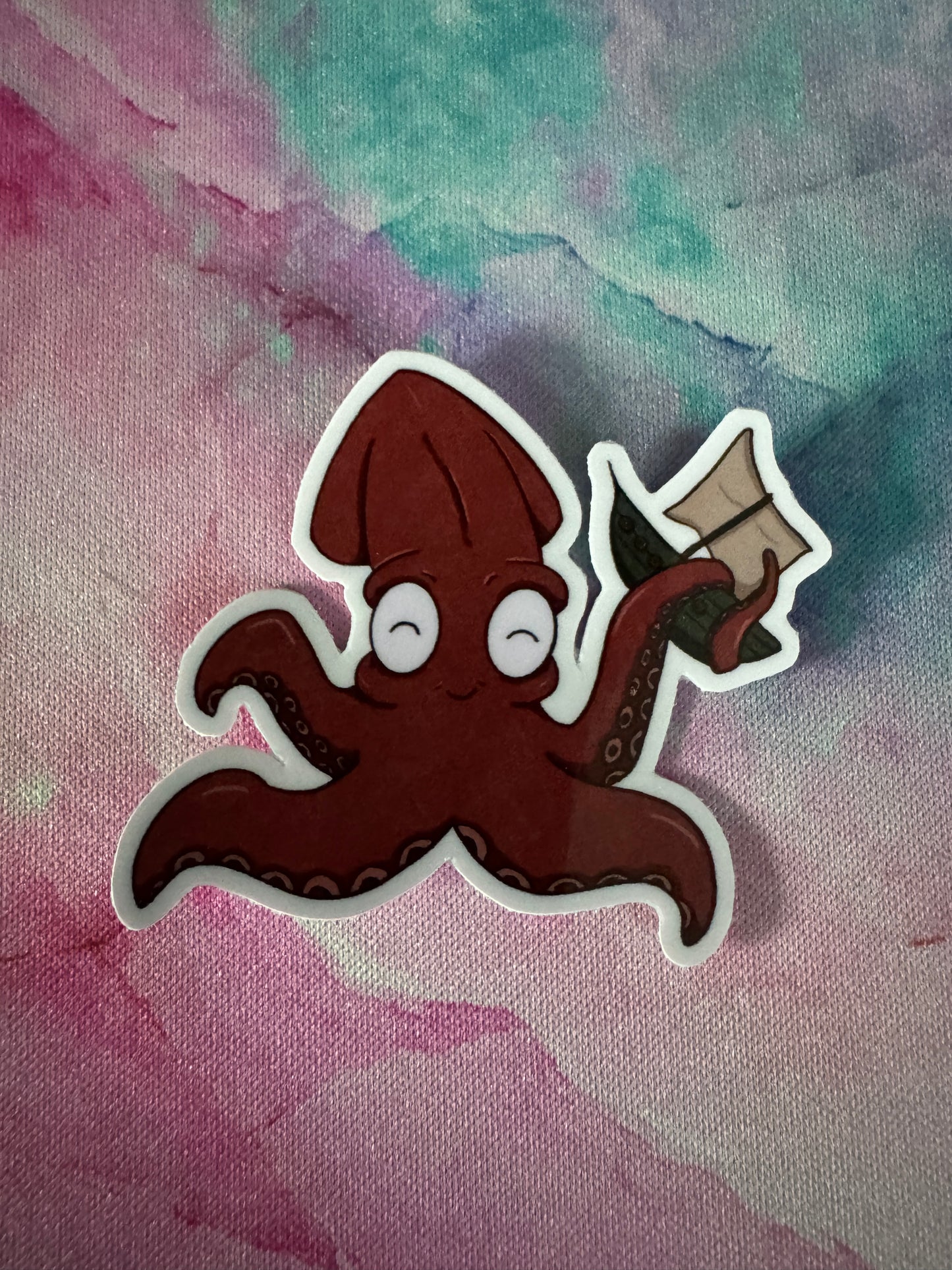 Kevin the Kraken Sticker