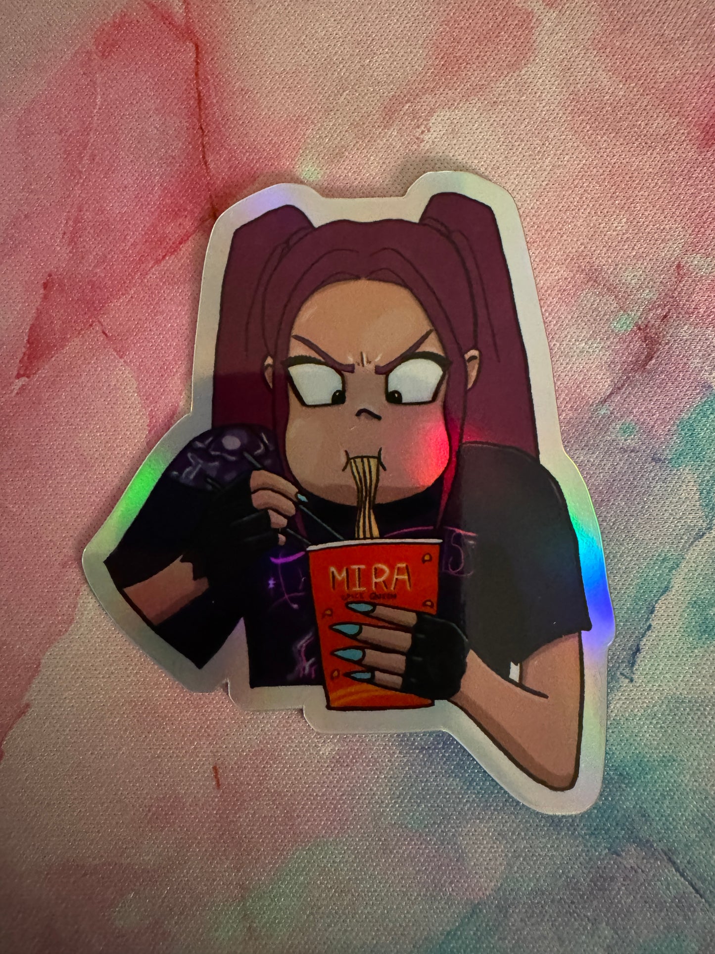 K-POP Demon Hunters Mira ramen Foil