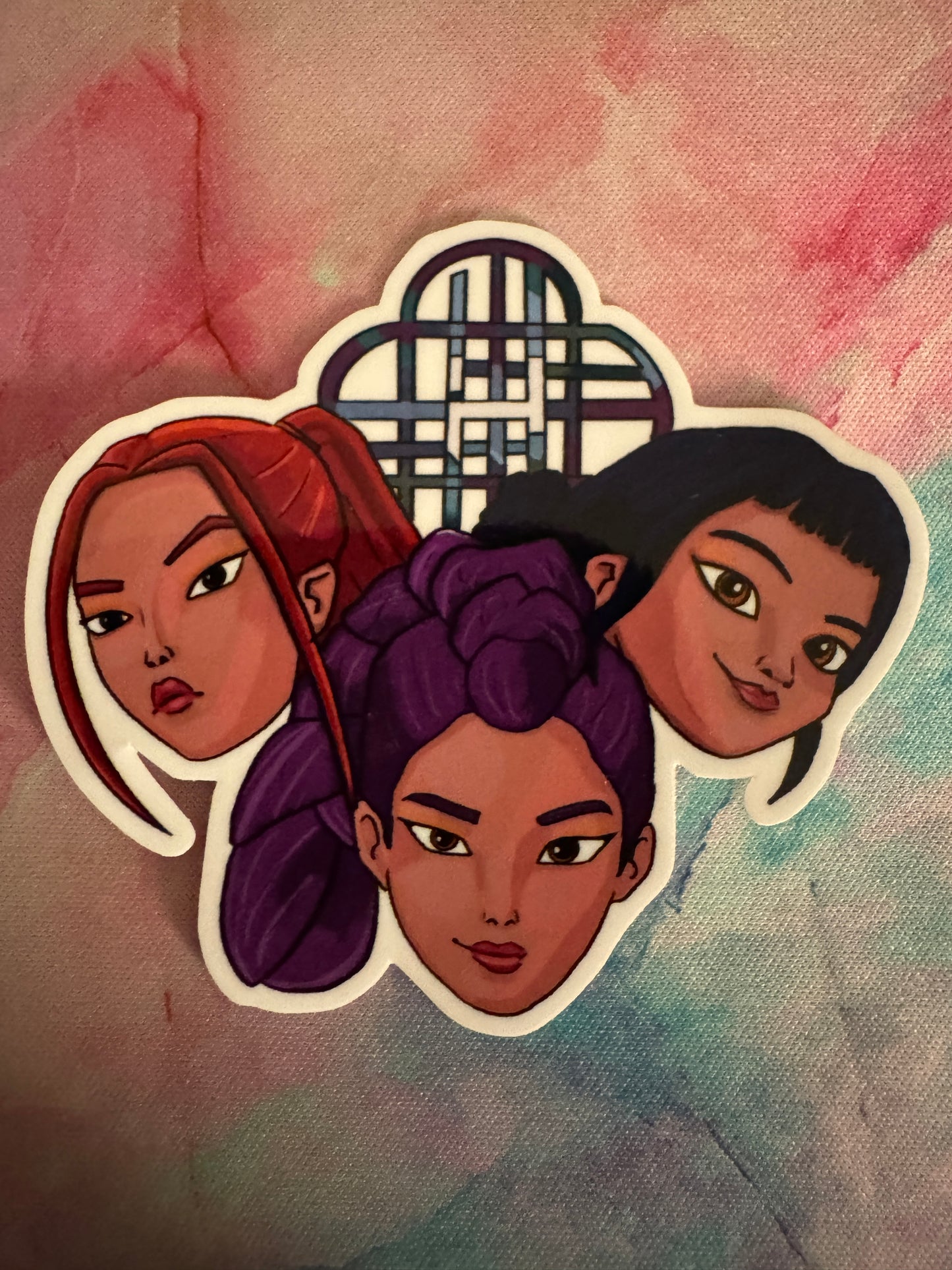 K-POP Demon Hunters Huntrix non foil