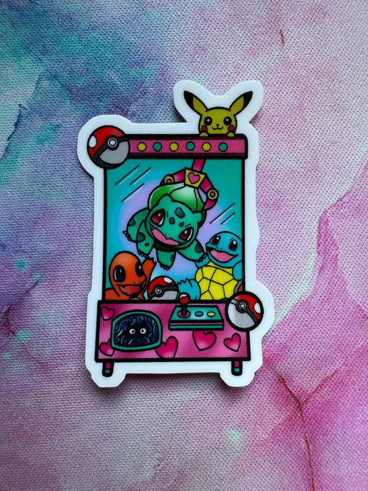 Pokemon Vending Machine Sticker