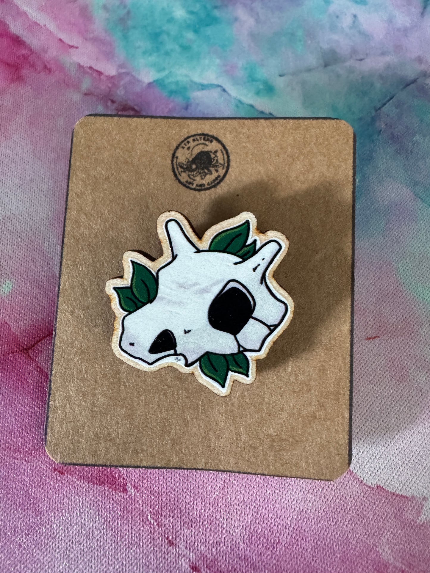 Cubone Skull Eco Pin