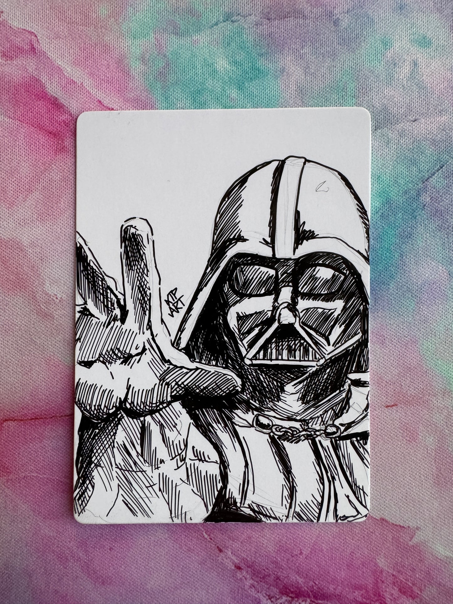Original Sketch - Darth Vader