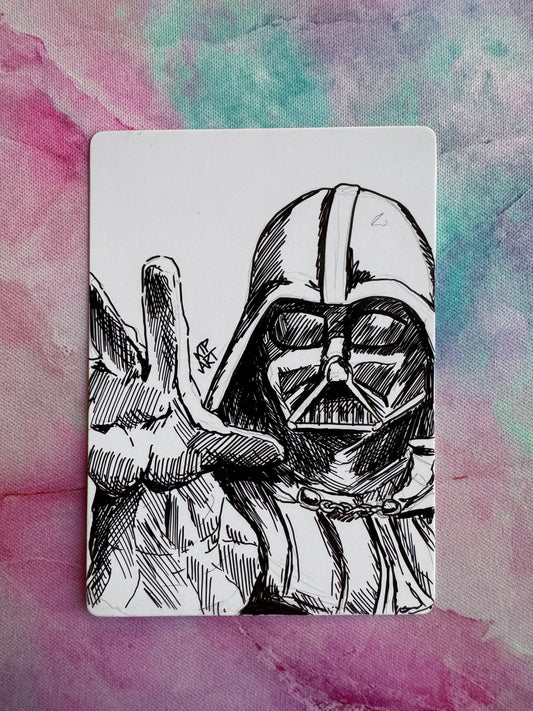 Original Sketch - Darth Vader