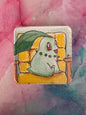Chikorita Hand Painted Magnet