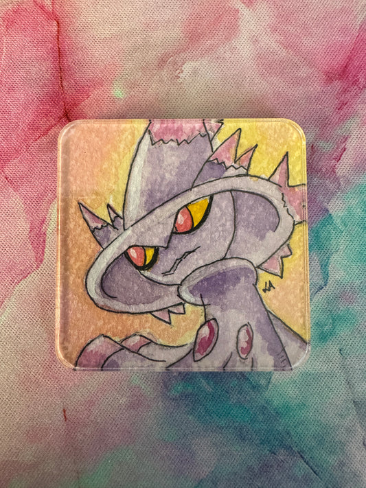 Misdreavus Hand Painted Magnet