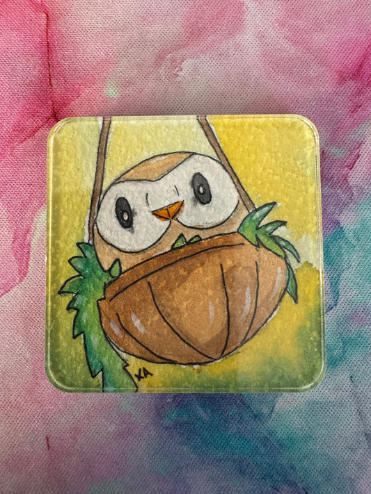 Rowlett Hand Painted Magnet