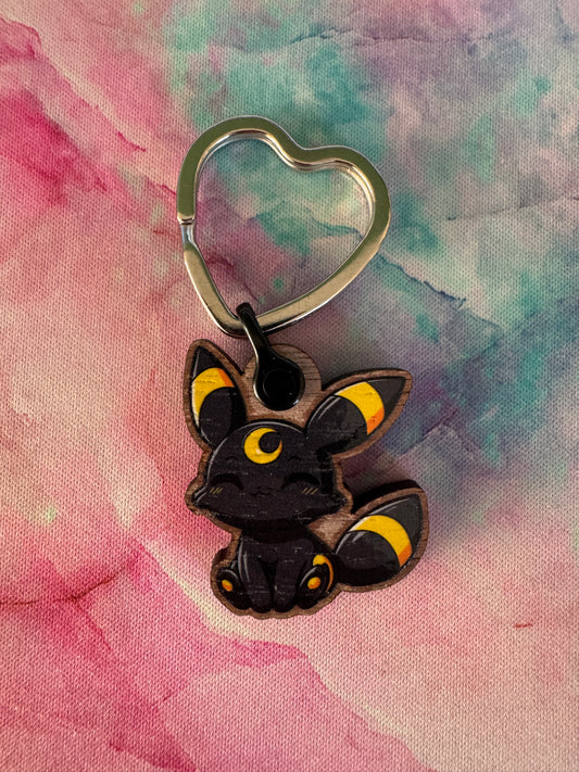Umbreon Wooden gloss Keyring