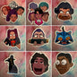 K-POP Demon Hunters Non-foil character sticker bundle