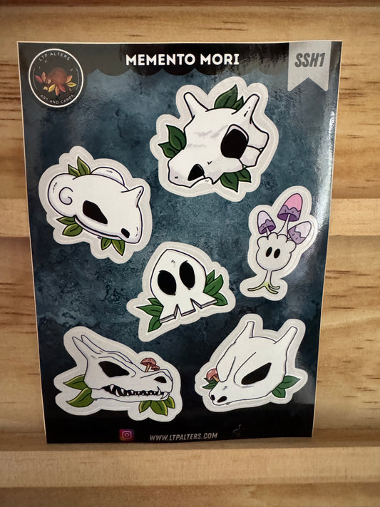 Sticker sheet memento mori