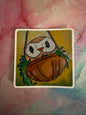 Rowlett watercolour sticker