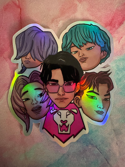 K-POP Demon Hunters Saja Boys Foil