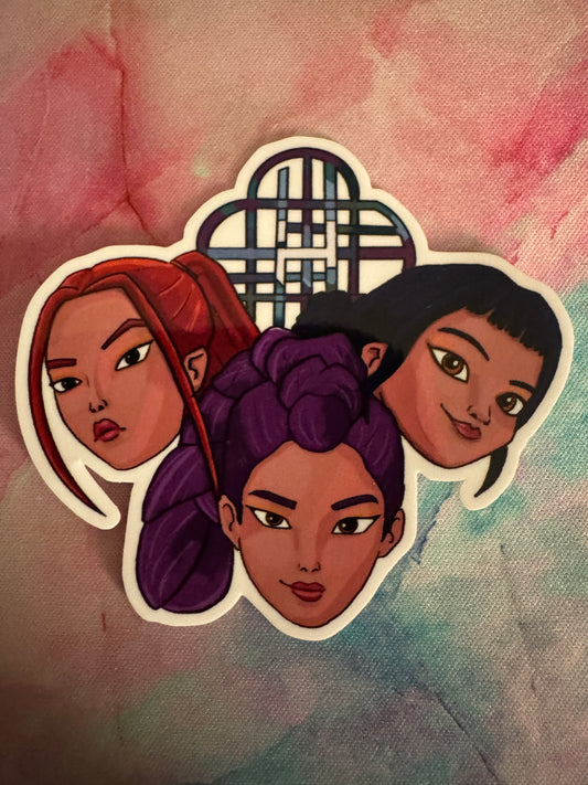 K-POP Demon Hunters Huntrix non foil