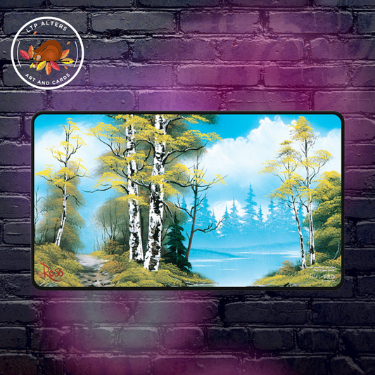 Bob Ross Lakeside Playmat