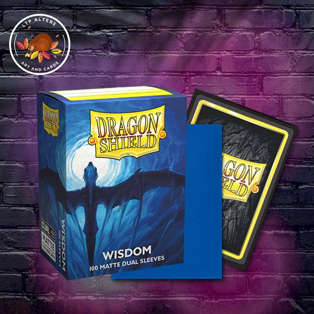 Dragon Shield Dual Matte Sleeves - Wisdom (100)